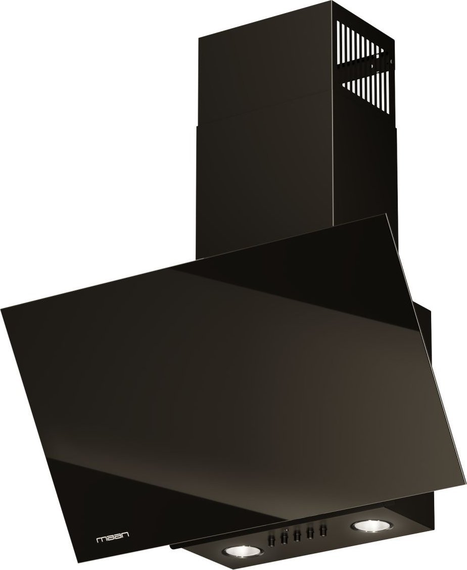 Okap MAAN MAAN Vertical Glass 60 czarny