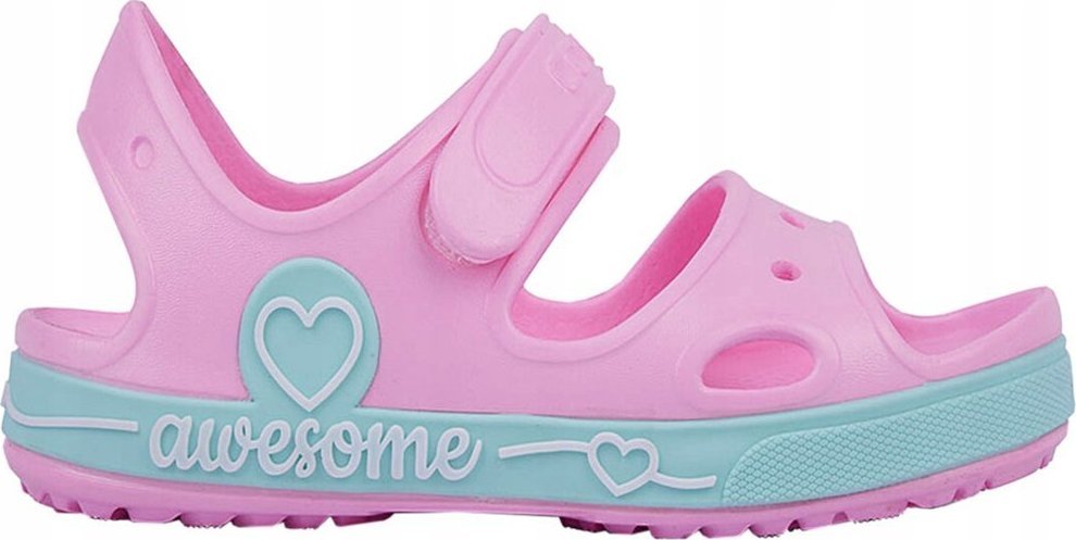 Coqui Sandały dla dzieci Coqui Yogi różowo-miętowe 8861-406-3844A 22-23