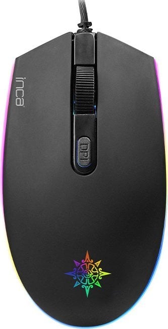 Mysz Inca INCA Gaming Maus IMG-GT13 1200 DPI, RGB, 4 Tasten, USB, SW retail