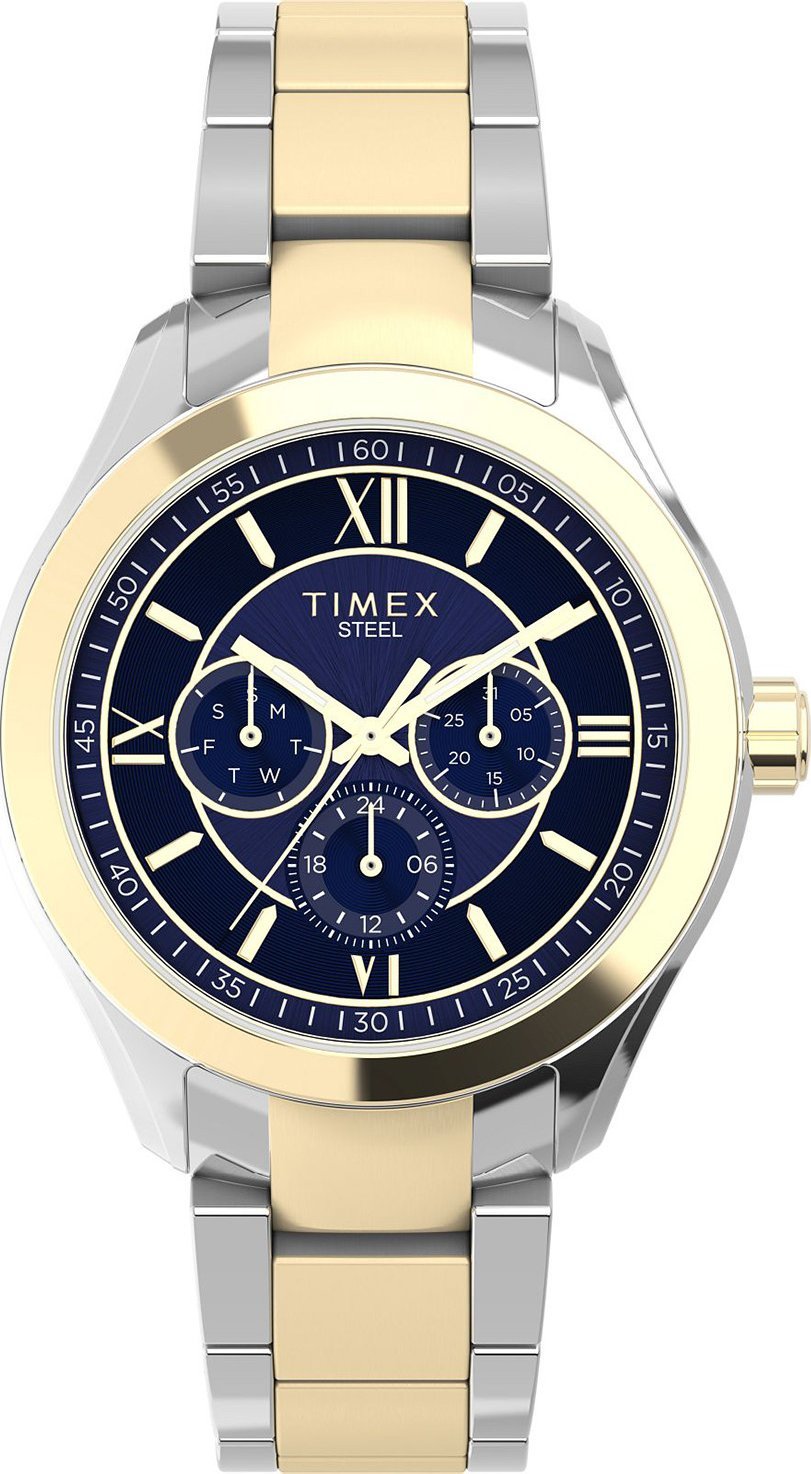 Zegarek Timex Zegarek męski Timex TW2V95500 srebrny