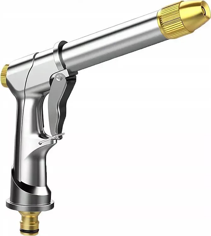 Tech-Led Pistolet ogrodowy metalowy do węża zraszacz z regulowaną dyszą wody Pistolet ogrodowy metalowy do węża zraszacz z regulowaną dyszą wody