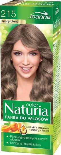 Joanna Naturia Color Farba do włosów nr 215-zimny blond 150g