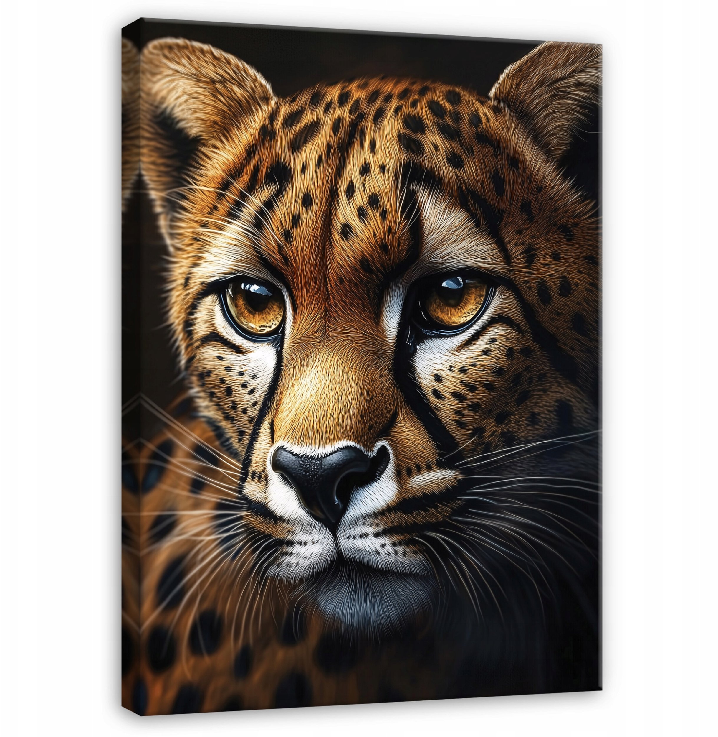 Obraz Jaguar Zwierzęta 3D Do Sypialni Salonu Kuchni Na Płótnie 120X80