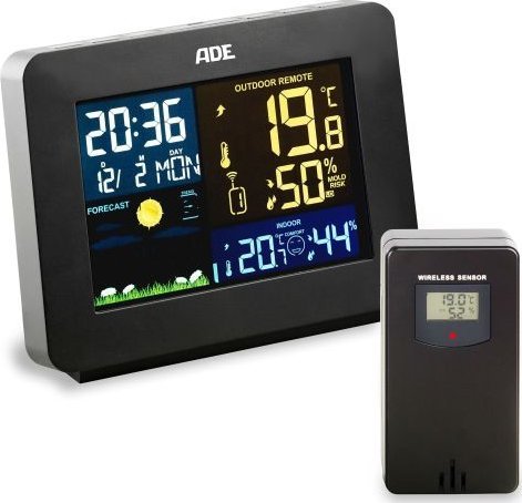 ADE Elektroniczna stacja pogodowa ADE, 12,5410 cm
