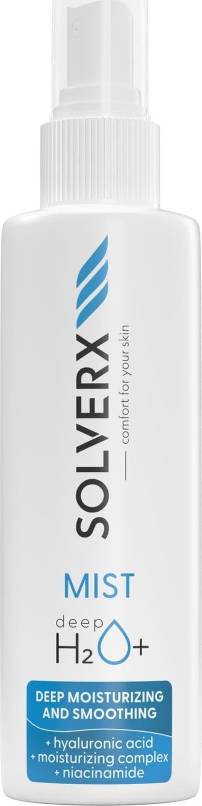 Solverx SOLVERX Deep H2O+ Mgiełka do ciała głęboko nawilżająca - skóra sucha i odwodniona 150 ml