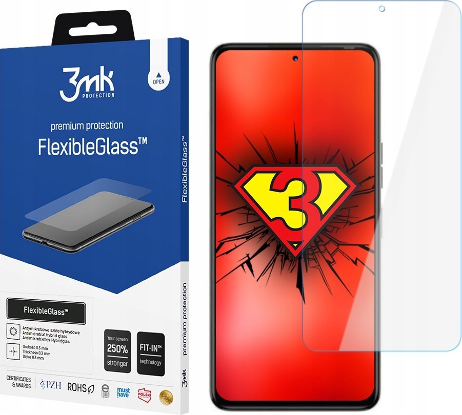 3MK 3mk hybridní sklo FlexibleGlass pro Tecno Camon 18