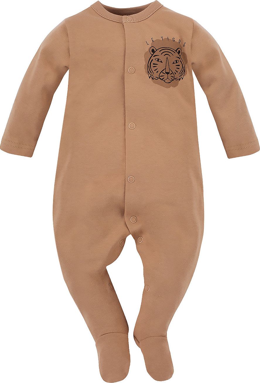 PINOKIO Pajac niemowlęcy Le Tigre Pinokio beżowy wyprawka 62