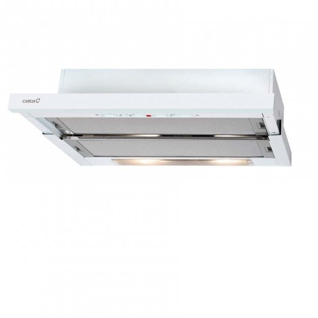 CATA Hood | CAMPANA TF-5260 WH /L | Telescopic | Energy efficiency class D | Width 60 cm | 325 m³/h | Slider | LED | White