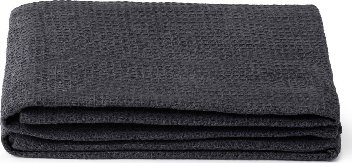 Olsen Home OlsenHome - Ręczniki waflowe 50x65cm - 2 Pak Magnet Grey