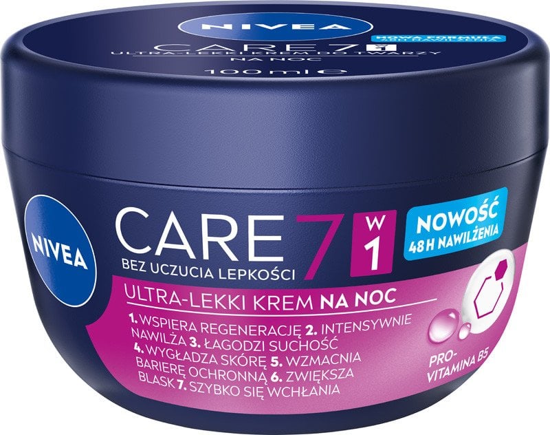 Nivea Krem do twarzy Care odżywiający 100ml