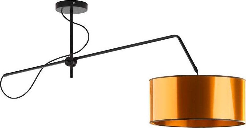 Lampa wisząca Lumes Miedziana lampa wisząca glamour z regulacją - EX242-Rima