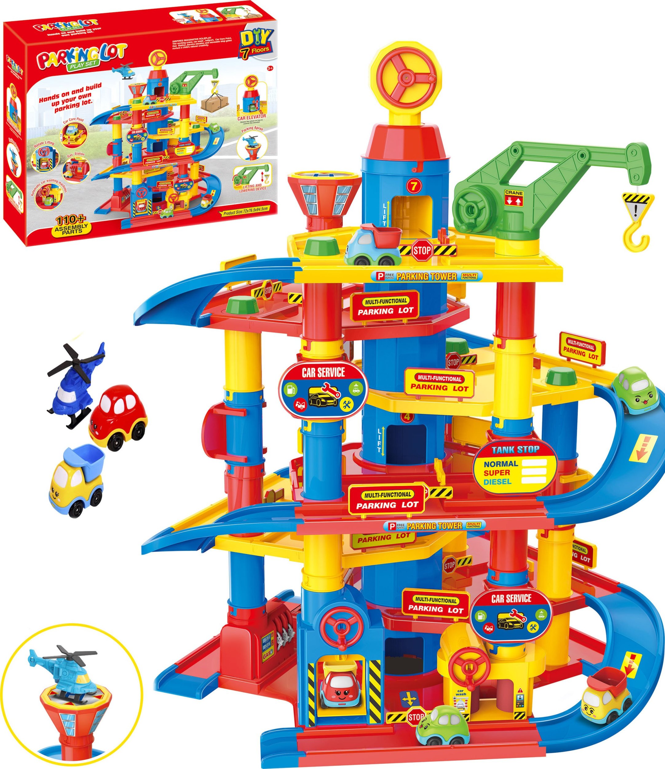 Coil Coil garaŻ piĘtrowy autaka akcesoria dd