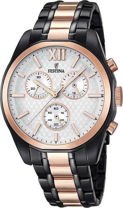 Zegarek Festina Zegarek męski Festina F16856-1 czarny