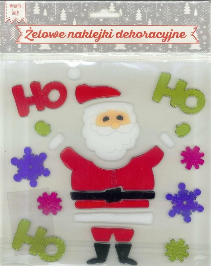 MCD Naklejki żelowe BN Hohoho