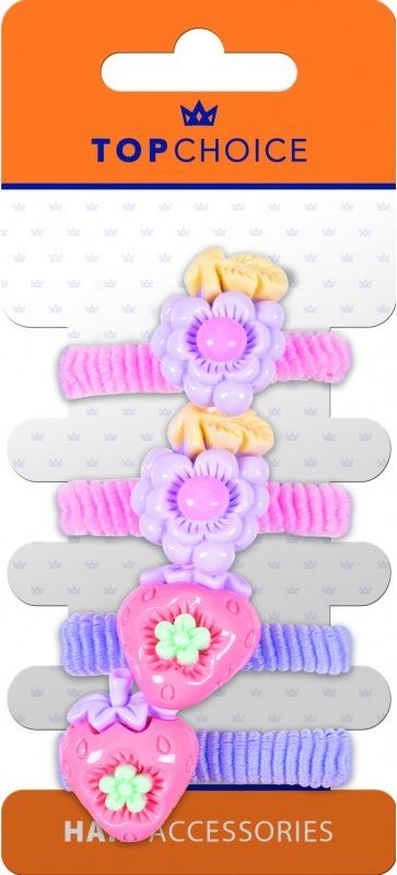 Top Choice Top Choice Frotki do włosów (22920) 1op.-4szt