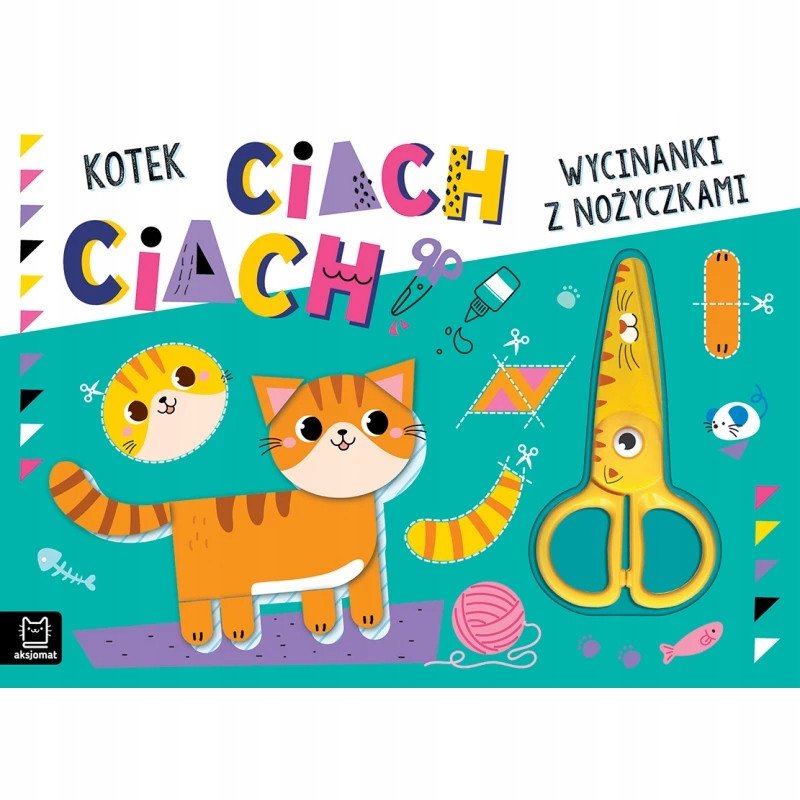 Wycinanki z nożyczkami Kotek ciach, ciach! 40386