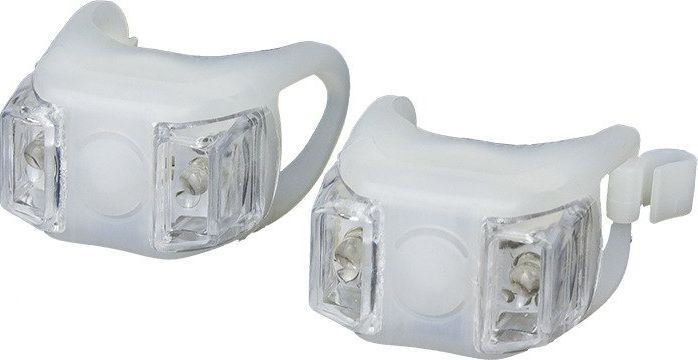 XC Light Zestaw lamp XC Light 1000F silikonowe, 2-Led,3 funkcje, białe uniwersalny