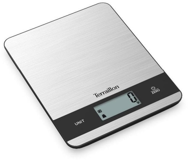 TERRAILLON 15368 Slim Steel kitchen scale