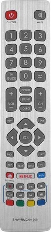 Pilot RTV Lamex PILOT DO TELEWIZORA SHARP AQUOS SMART TV z NETFLIX