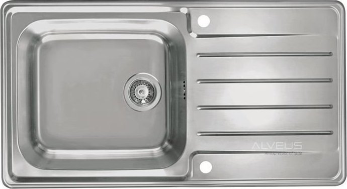 Zlewozmywak Alveus ALVEUS PRAKTIK 100 zlewozmywak stalowy satynowy