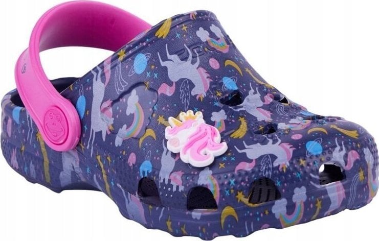 Coqui Dziecięce chodaki sandały klapki Coqui Little Frog rozmiar 31/32