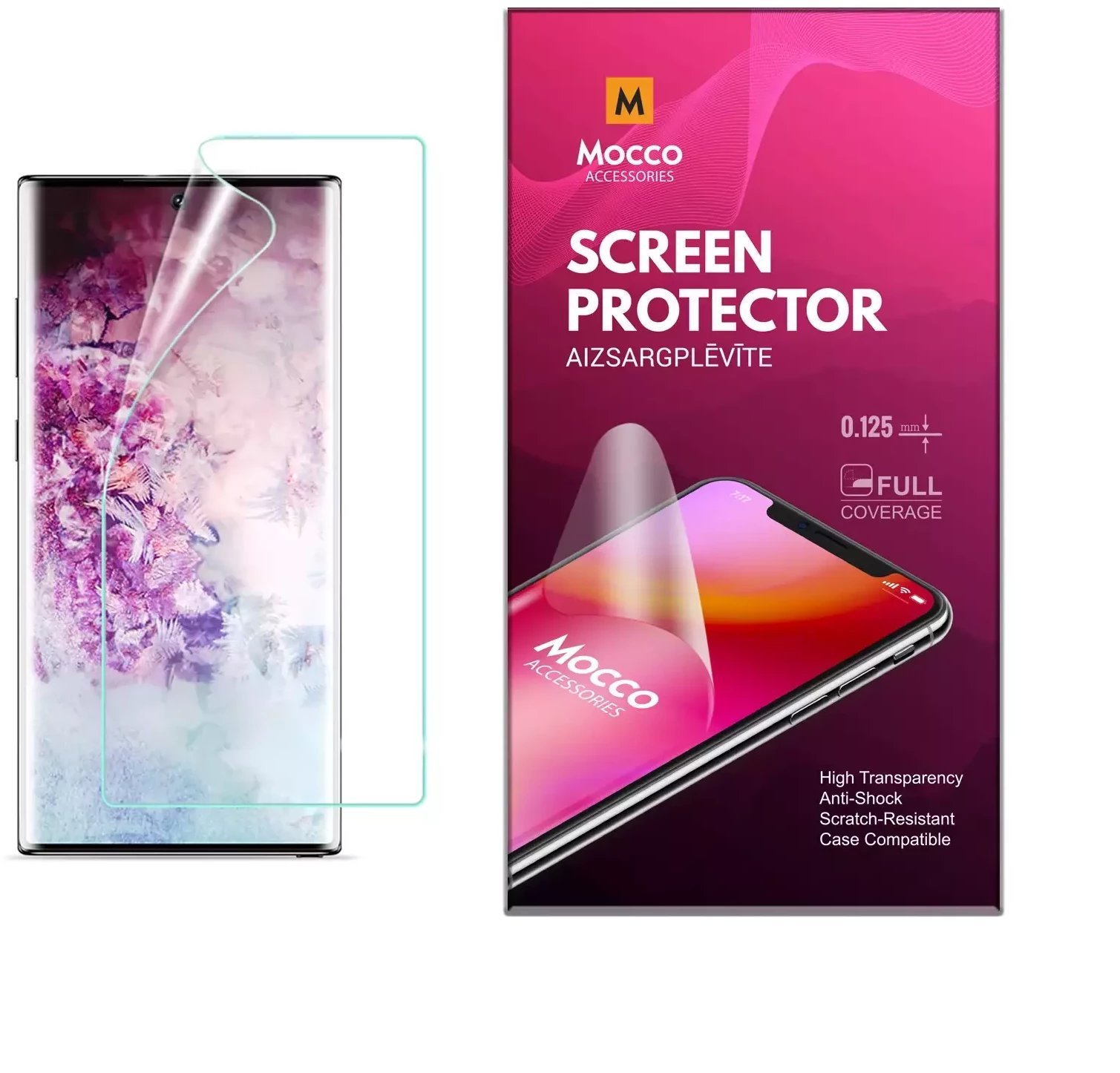 Mocco Full Coverage 0.125mm Clear Screen Protector for Samsung N970 Galaxy Note 10 / Note 10 5G