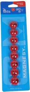 Tetis Magnesy do tablic GM300-TC8
