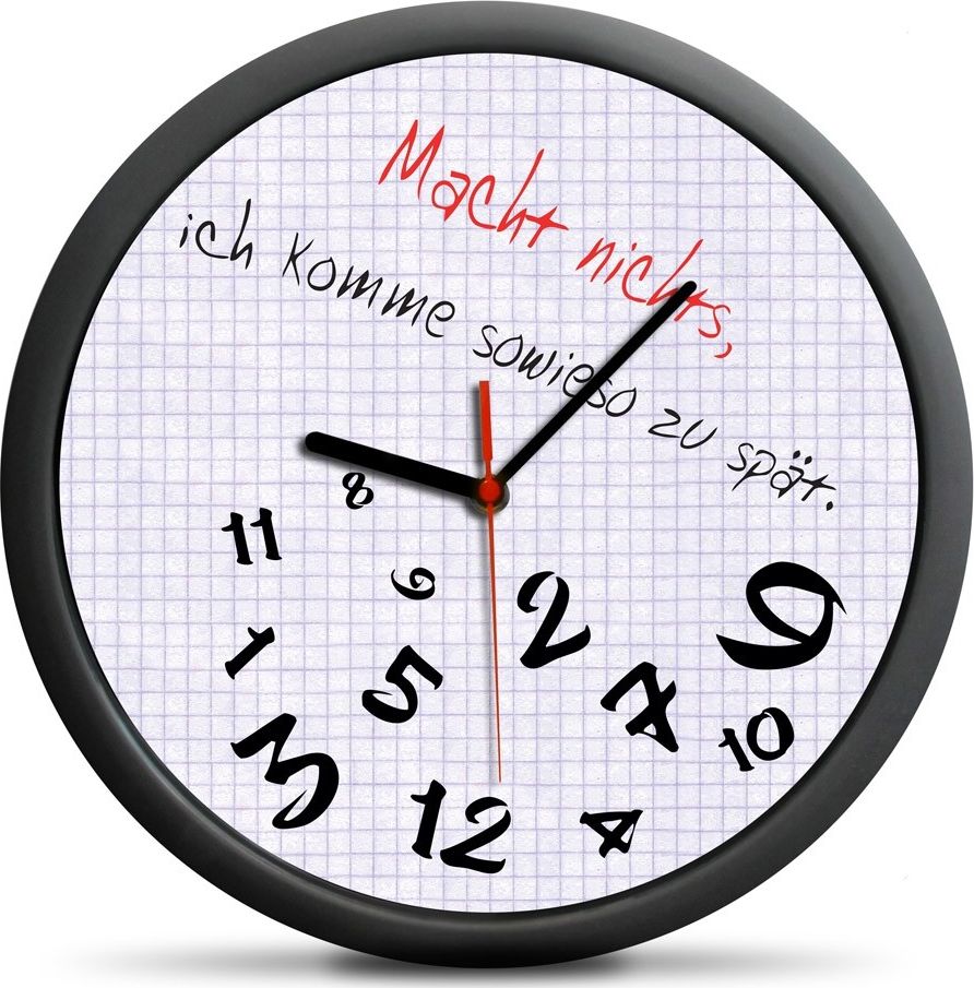 Handlosfera ZEGAR DLA SPÓŹNIALSKICH (DE) - CICHY MECHANIZM