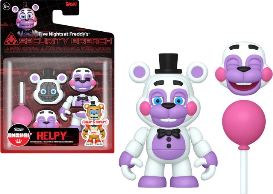 Figurka Funko Pop five nights at freddy's freddy fnaf helpy snap funko pop! figurka