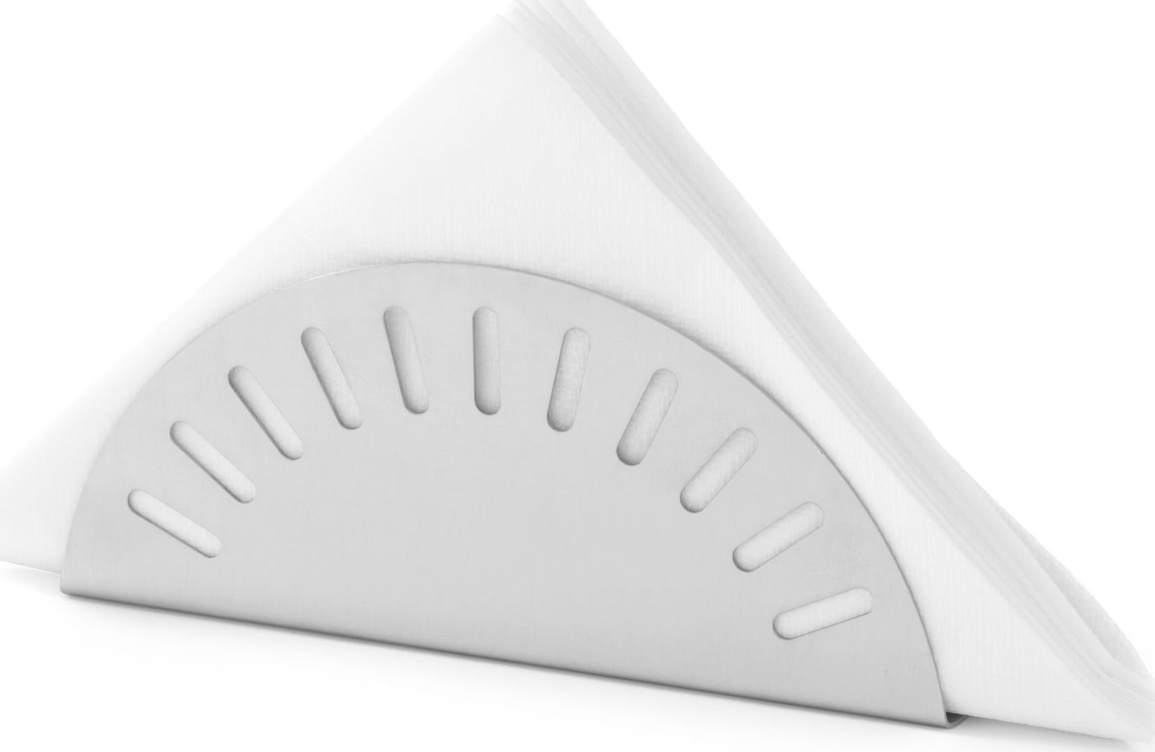 Hendi Serwetnik stalowy stojak na serwetki półokrągły - Hendi 428511 Serwetnik stalowy stojak na serwetki półokrągły - Hendi 428511