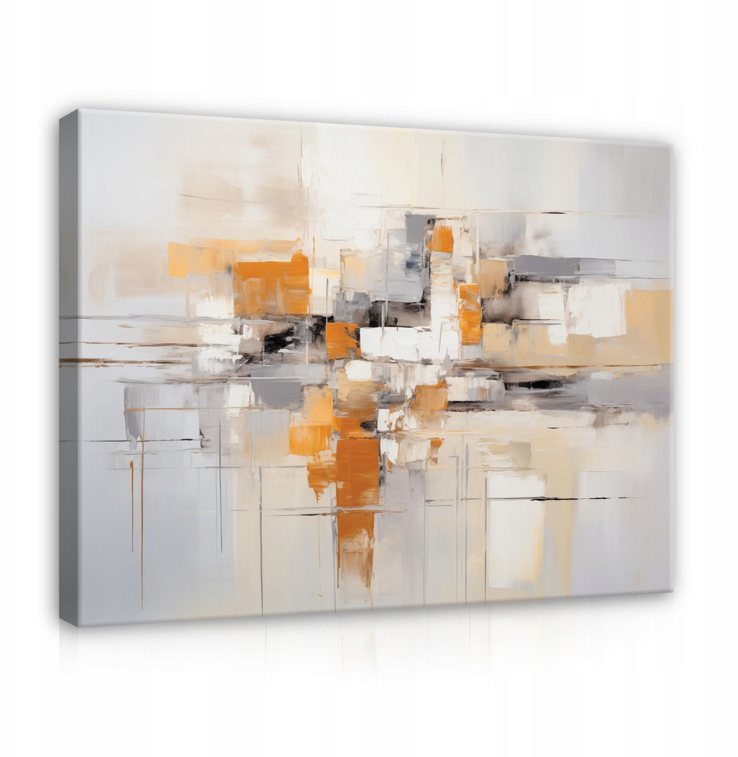 OBRAZ DO SALONU ABSTRAKCJA NOWOCZESNY LOFT DUŻY NA PŁÓTNIE ŚCIANĘ 60x40