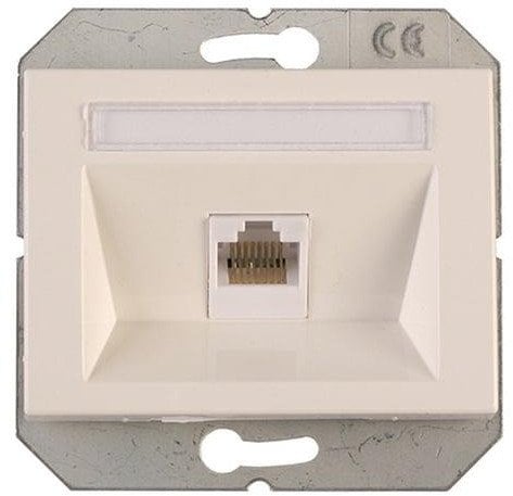 TELEPHONE SOCKET SINGLE VILMA XP WHITE