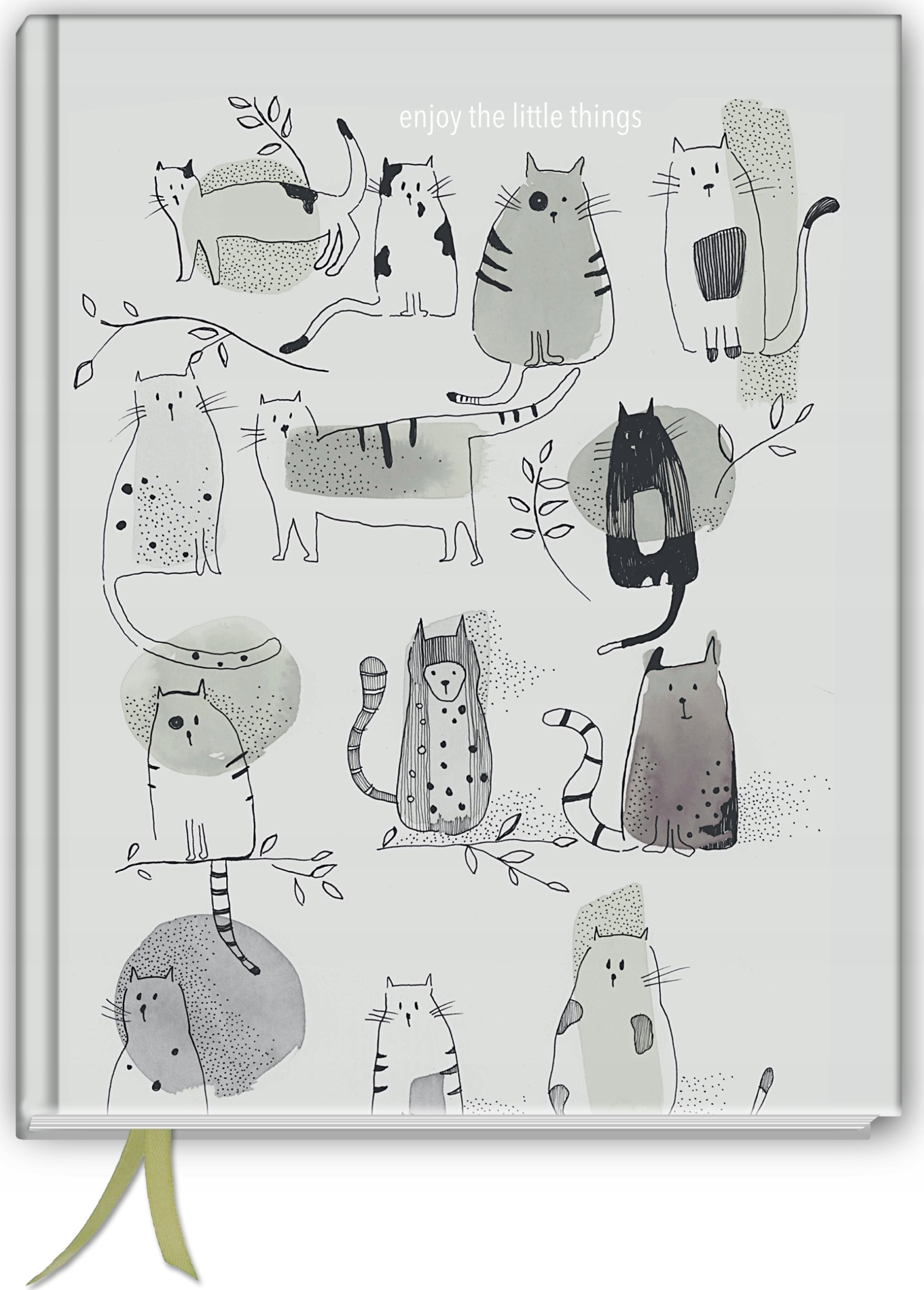 TadaPlanner Bullet journal szyty 214 stron TaDaPlanner notes notatnik A5+ w kropki