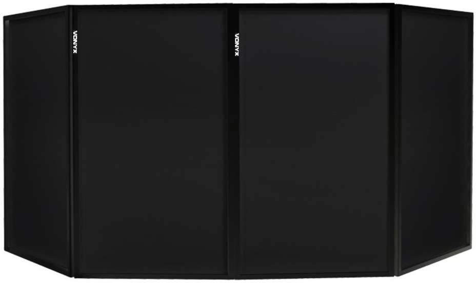 Ekran dla D'a parawan Vonyx Dj Screen (4 panele) czarny one size