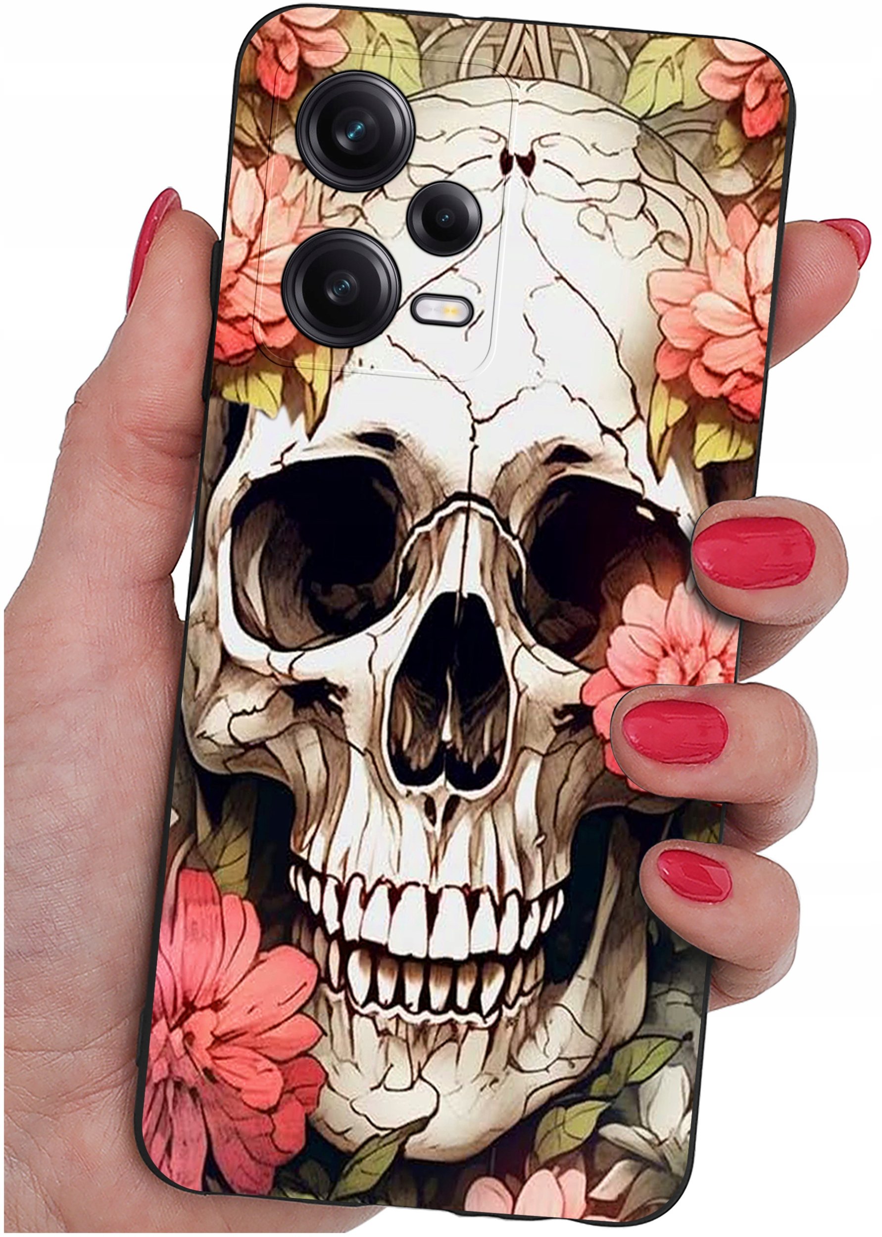 ETUI do Xiaomi Redmi Note 12 5G |Poco X5 5G | WZORY | SILIKONOWE MATT SZKŁO