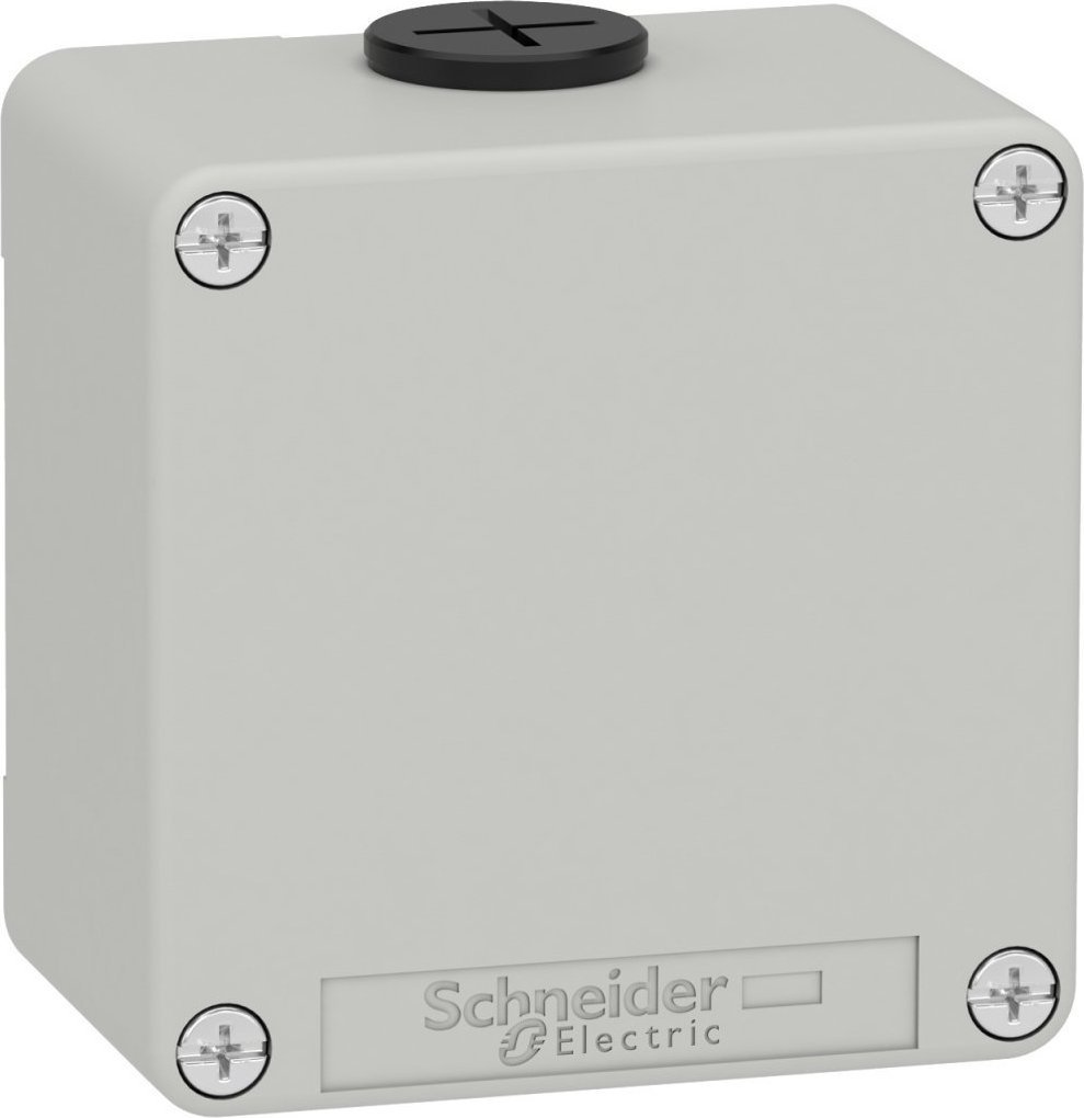 Schneider Electric Harmony XAP Kaseta sterownicza pusta szara bez otworów XAPD11