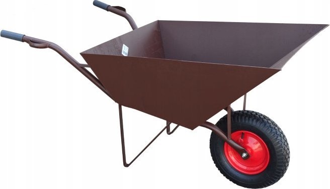 AWTools AW TACZKA BUDOWLANA 85L/2,0mm BRĄZ /GŁĘBOKA