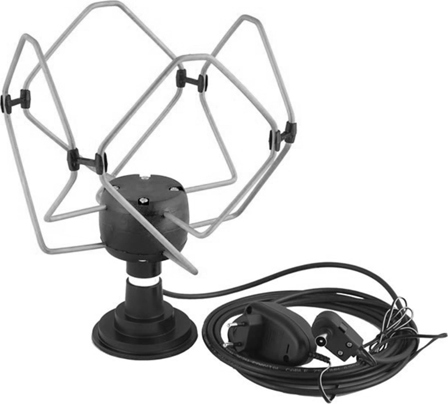 Antena RTV Antena TV dookólna KORONA pokojowa Wiedyska