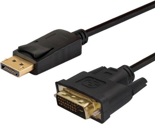 Kabel Savio DisplayPort - DVI-D 3m czarny (SAVIO CL-122)