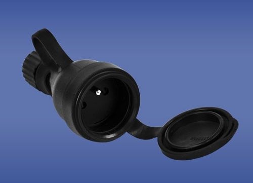 Elektro-Plast Gniazdo przenośne gumowe 16A 2P+Z 230V IP44 (51.226)