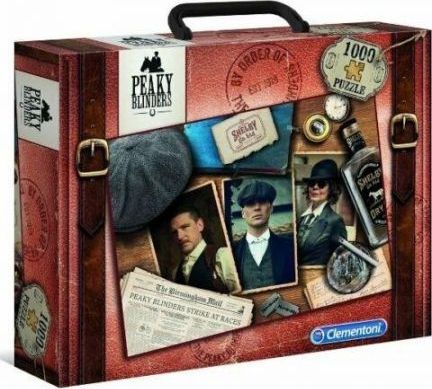 Clementoni Puzzle 1000 elementów Walizka Peaky Blinders (39557)