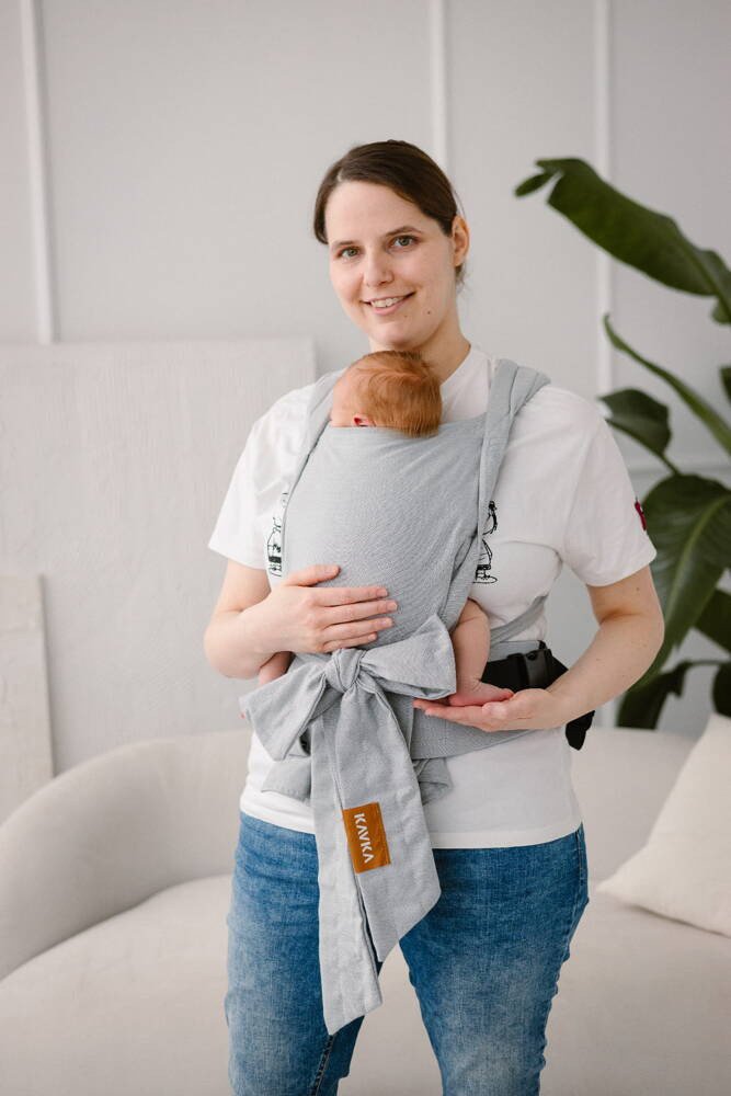 Nosidełko Kavka Handy Pro: Verona Twill Bamboo Regulowane