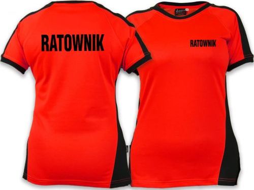 North Wind + medical Koszulka RATOWNIK damska FLUO