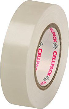 Cellpack Taśma izolacyjna 128 PVC biała 25m (145801)