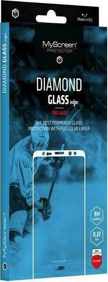 MyScreen Protector Szkło hartowane MyScreen Diamond Glass Edge FG Motorola Moto G62/G32 czarny/black Full Glue