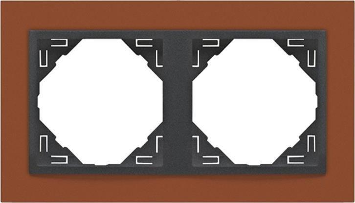 Efapel EFAPEL ANIMATO RAMKA 2-KR. MIEDŹ GRAFIT 90920 TTS