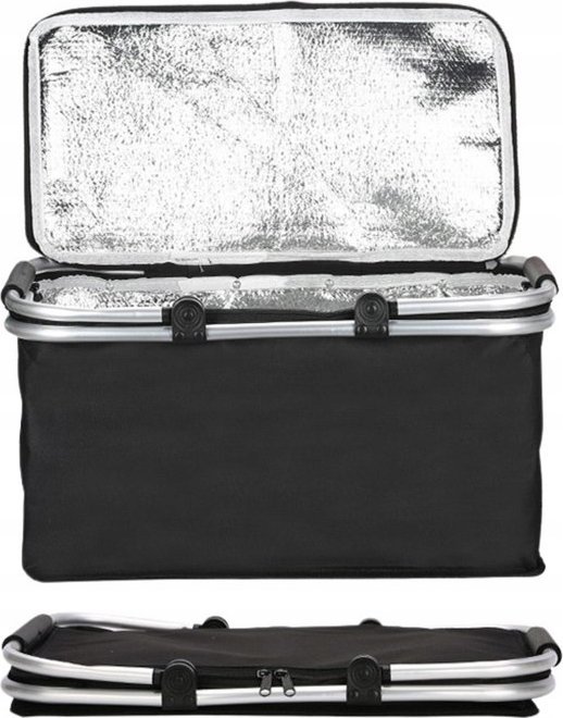 LeanToys Termiczny Izolowany Koszyk Piknikowy Składany 30l LEAN Toys