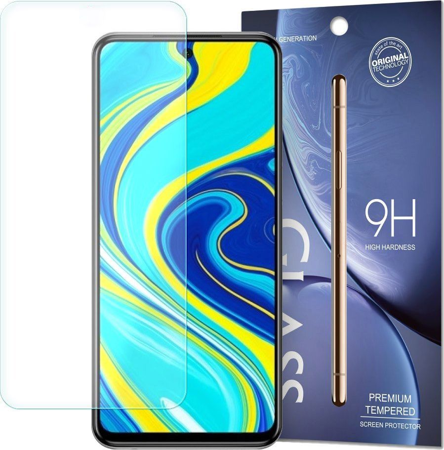 Hurtel Tempered Glass szkło hartowane 9H Xiaomi Redmi Note 9S (opakowanie – koperta) uniwersalny