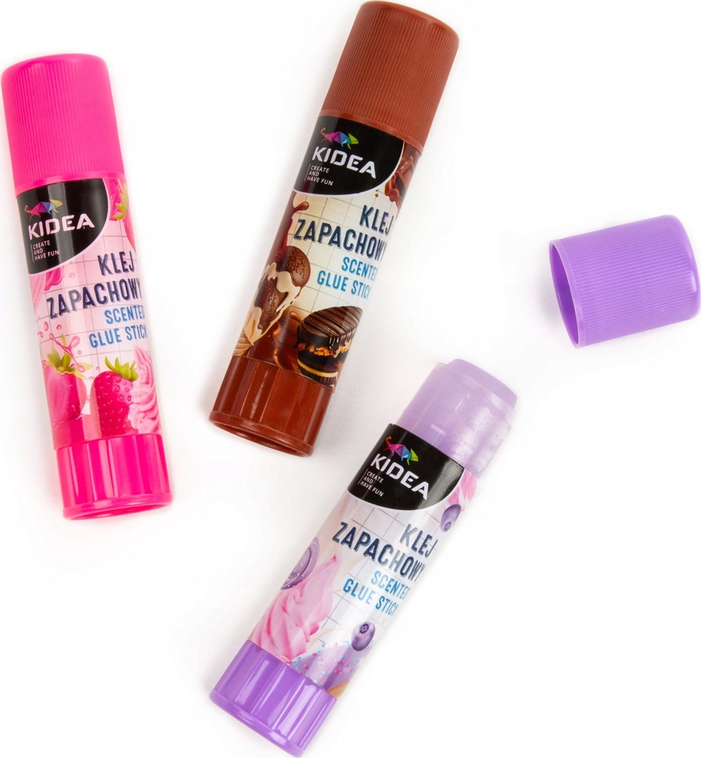 Derform Klej w sztyfcie 15G KIDEA p24 mix