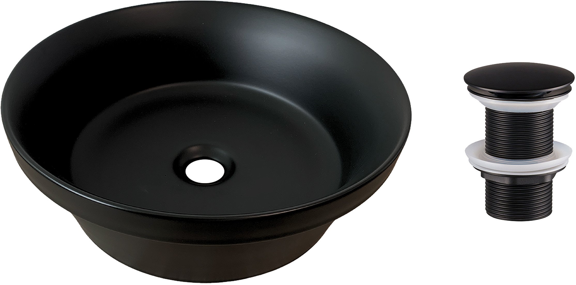 Zestaw Umywalkowy z Korkiem Click-Clack